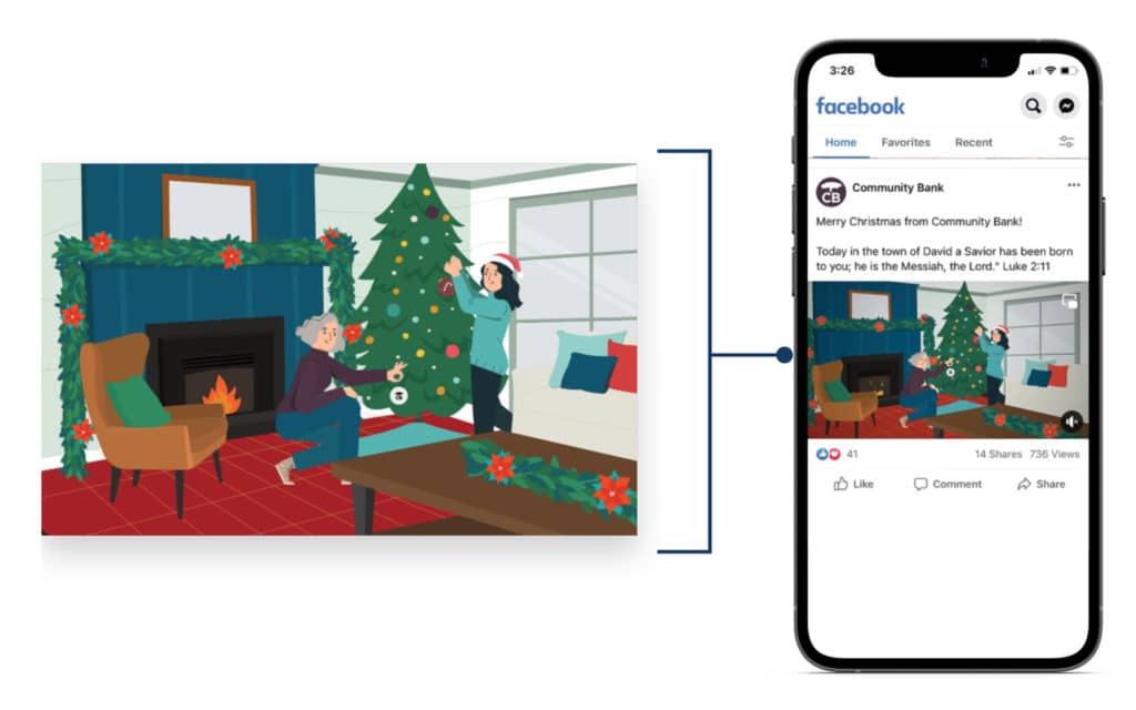 Community Bank Christmas Video