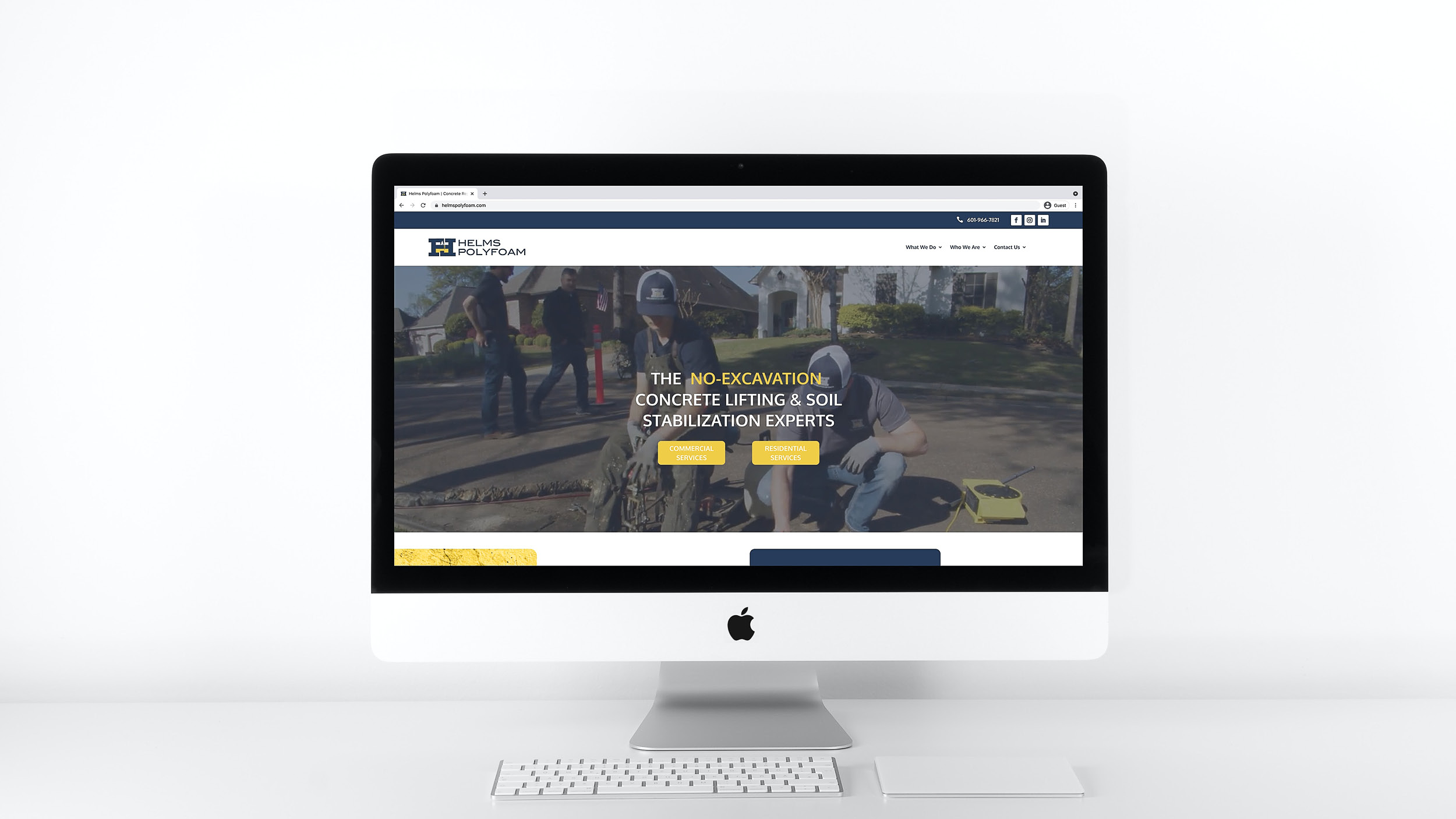 Helms Polyfoam Website