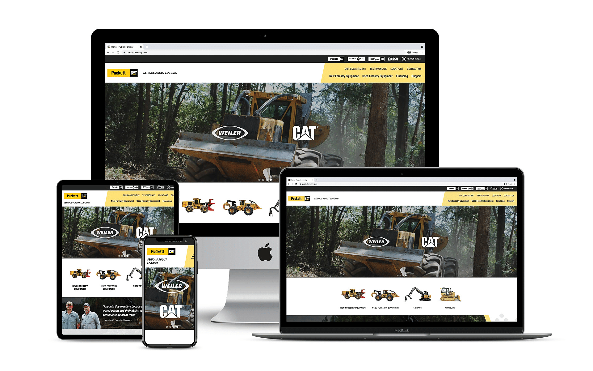 Puckett Forestry Website
