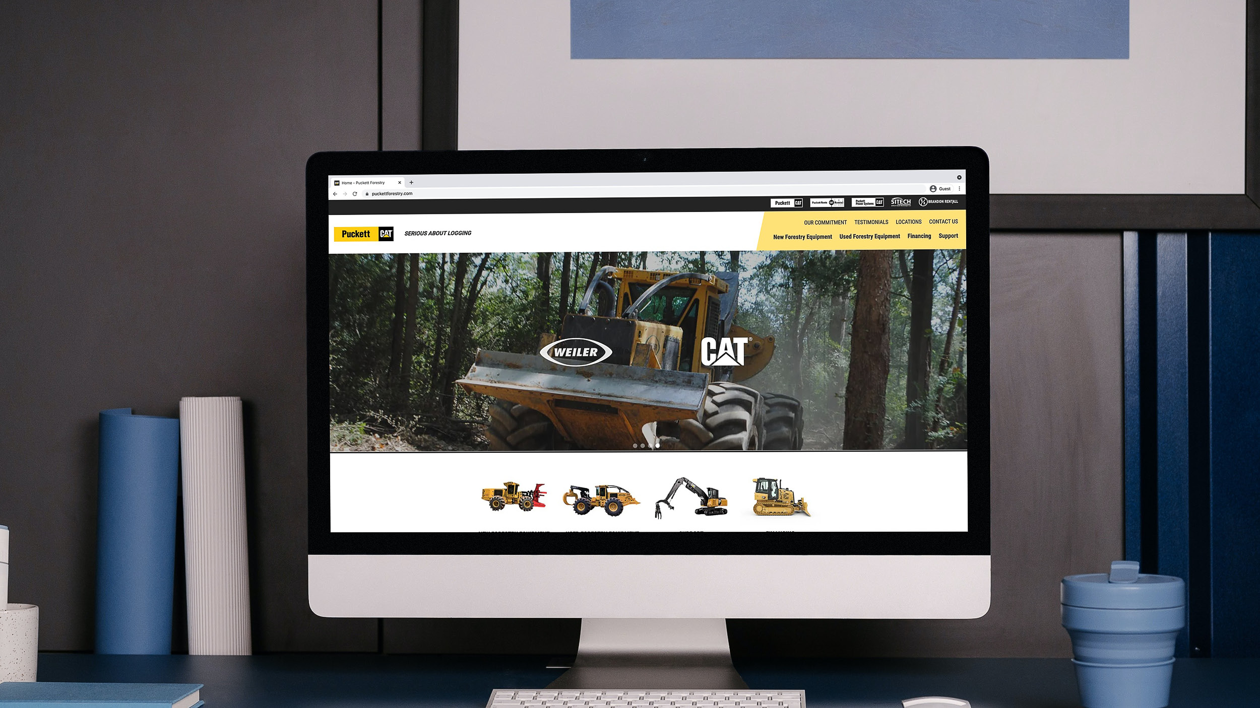 Puckett Forestry Website