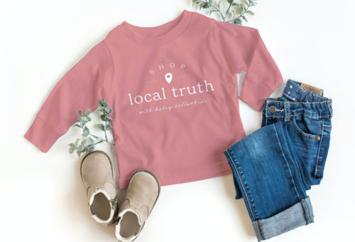 Shop Local Truth Logo Design