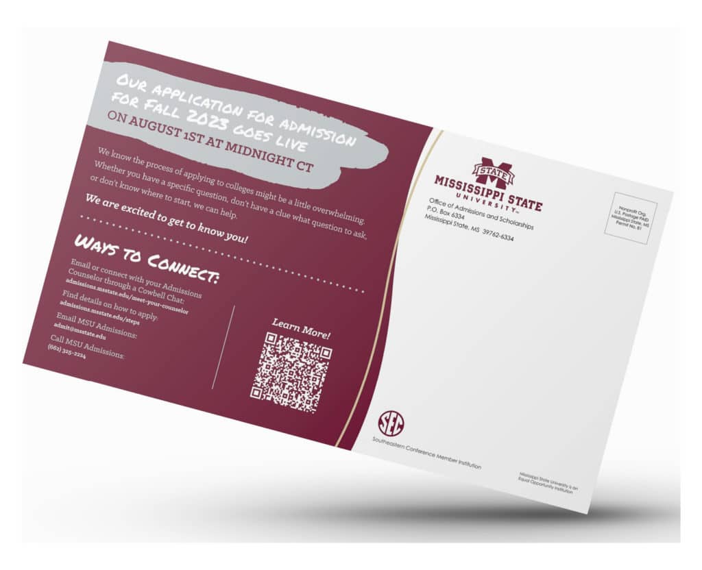 Mississippi State University Direct Mail