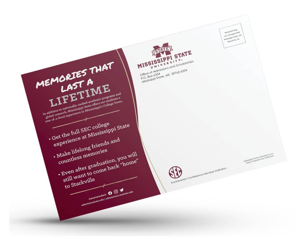 Mississippi State University Direct Mail