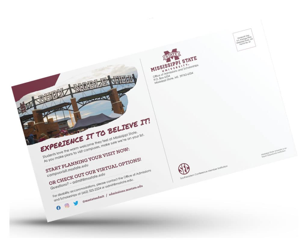 Mississippi State University Direct Mail