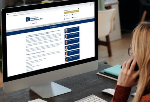 North Louisiana Orthopaedic & Sports Medicine Clinic Website