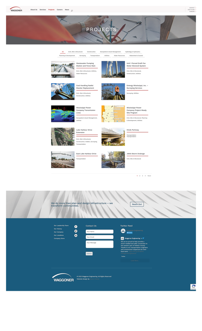 Waggoner Engineering Website