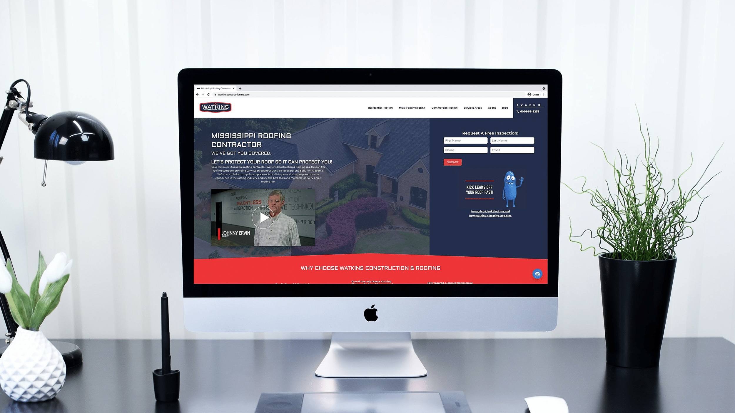 Watkins Construction Website