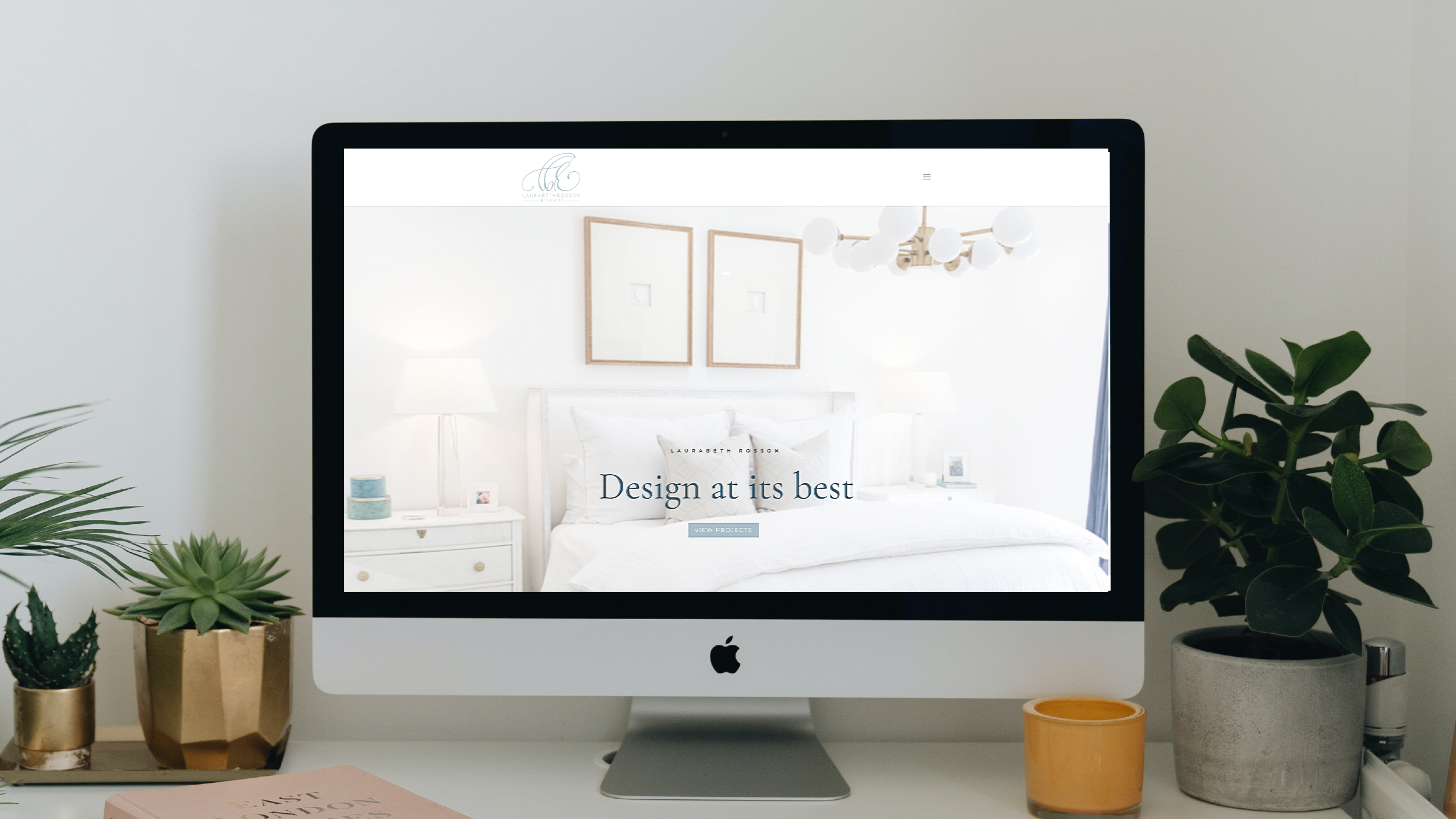 LauraBeth Rosson Interiors Website