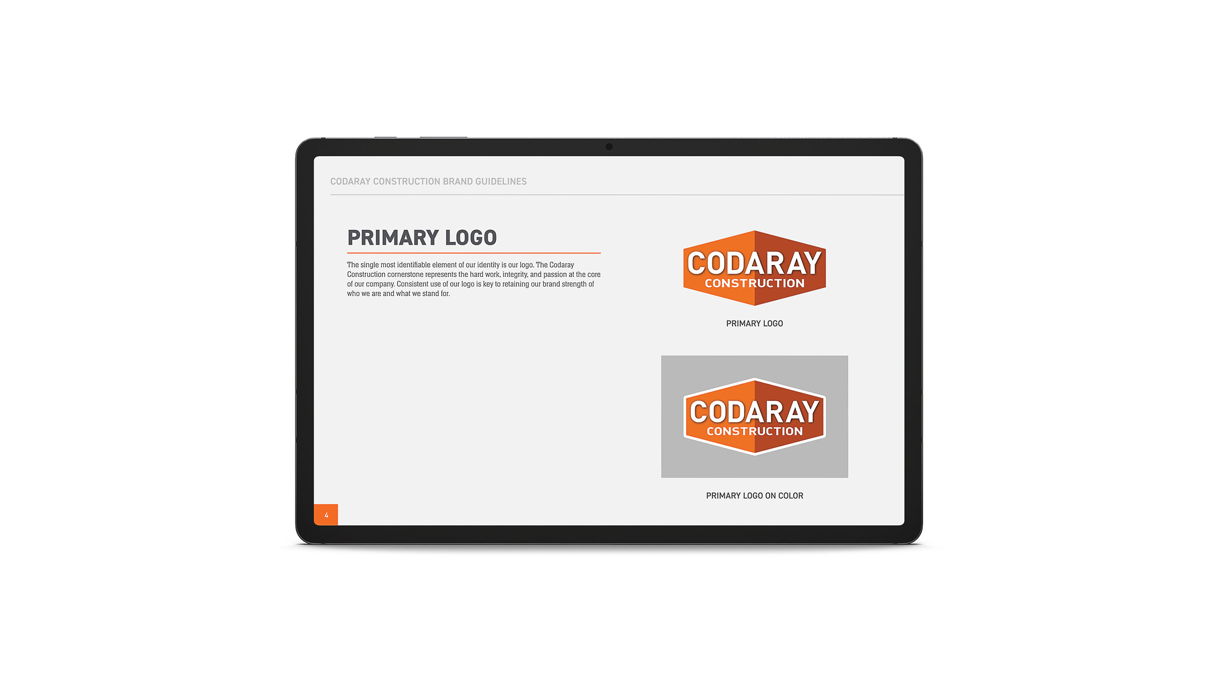 Codaray Construction Brand Guide