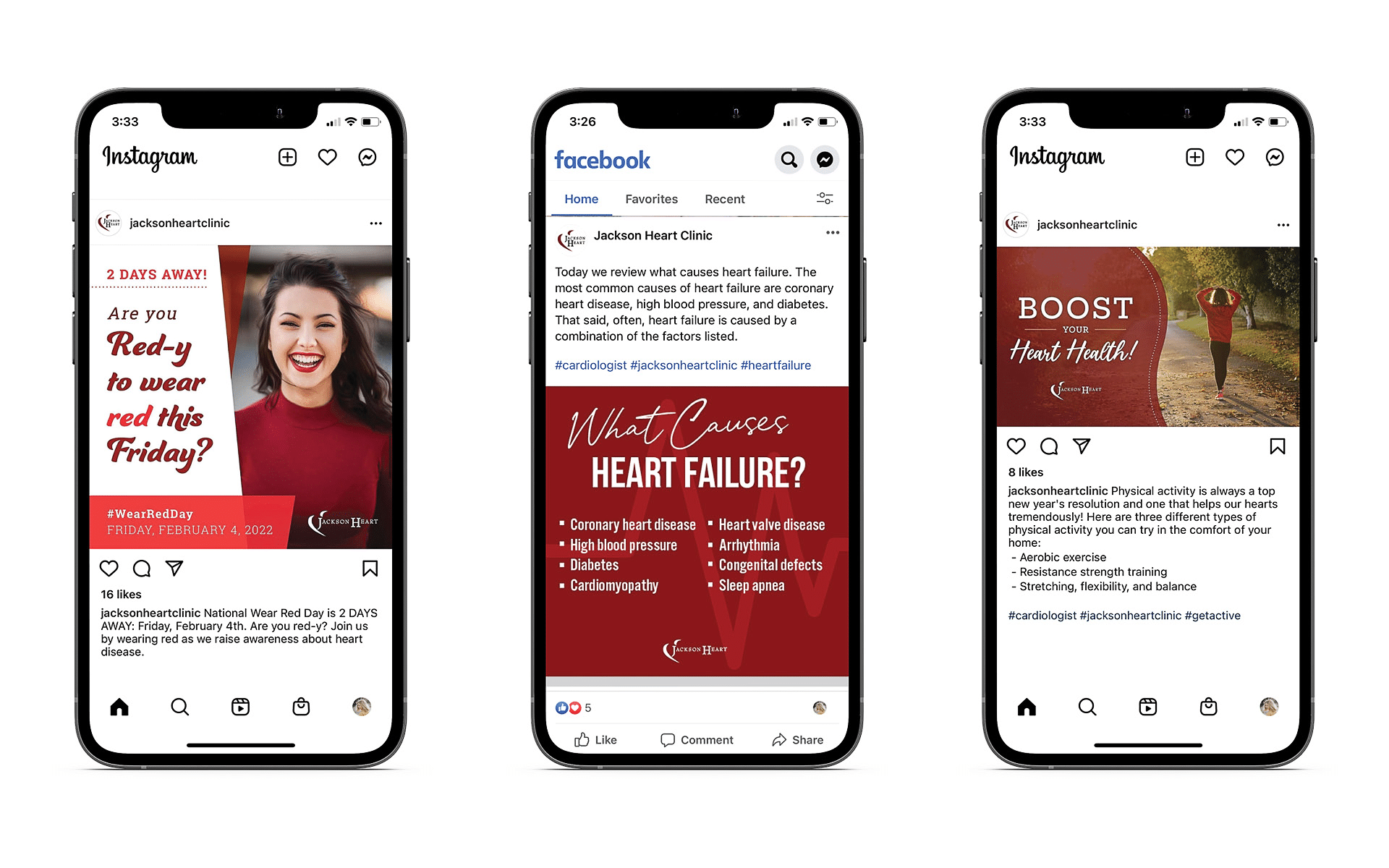 Jackson Heart Social Media Example