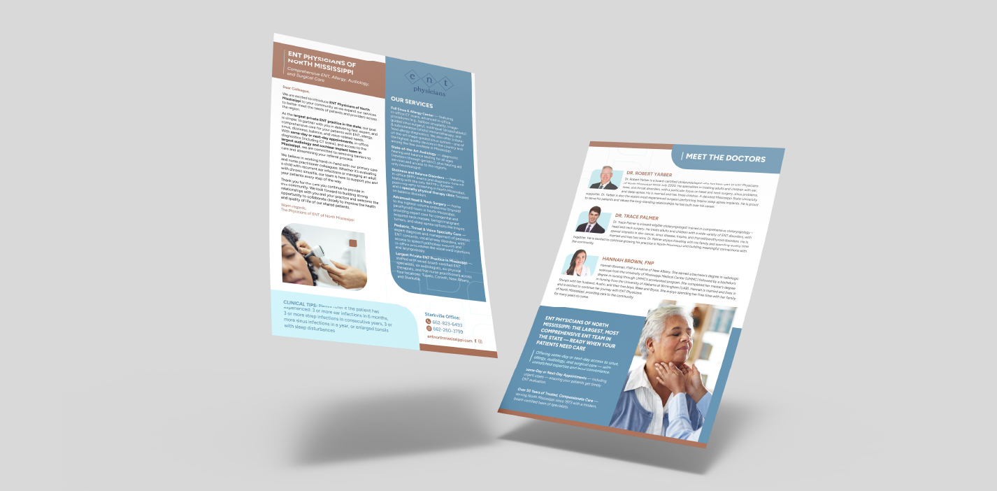 Flyers for ENT Physicians